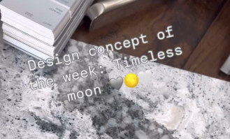 Timeless Moon: Modern Bathroom Design